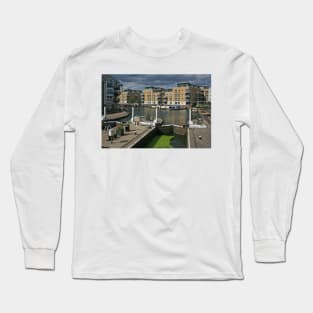 Brentford Lock, July 2018 Long Sleeve T-Shirt